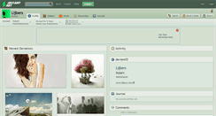 Desktop Screenshot of lijbers.deviantart.com