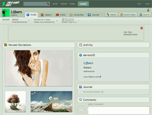 Tablet Screenshot of lijbers.deviantart.com