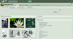 Desktop Screenshot of michaelhorwath.deviantart.com
