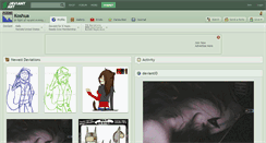 Desktop Screenshot of koshua.deviantart.com