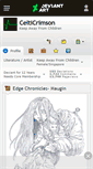 Mobile Screenshot of celticrimson.deviantart.com