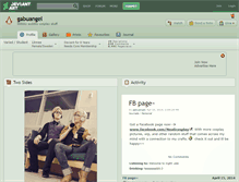 Tablet Screenshot of gabuangel.deviantart.com