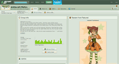 Desktop Screenshot of anime-art-work.deviantart.com