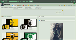 Desktop Screenshot of graphomet.deviantart.com