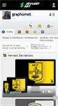 Mobile Screenshot of graphomet.deviantart.com