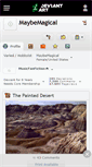 Mobile Screenshot of maybemagical.deviantart.com