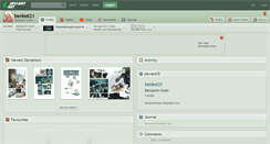 Desktop Screenshot of benbot21.deviantart.com