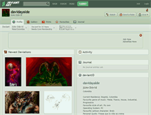 Tablet Screenshot of davidayalde.deviantart.com