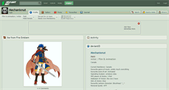 Desktop Screenshot of mechanixnut.deviantart.com