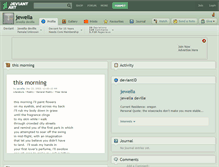 Tablet Screenshot of jewella.deviantart.com