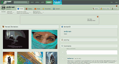 Desktop Screenshot of ando-san.deviantart.com