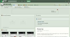 Desktop Screenshot of deviant-stock.deviantart.com