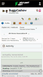 Mobile Screenshot of buggycashew.deviantart.com