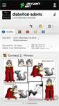 Mobile Screenshot of diabolical-adonis.deviantart.com