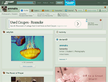 Tablet Screenshot of ammaira.deviantart.com