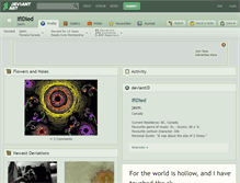 Tablet Screenshot of ifidied.deviantart.com