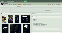 Desktop Screenshot of night771.deviantart.com