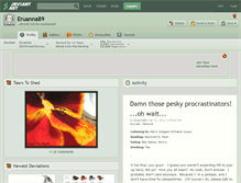 Tablet Screenshot of eruanna89.deviantart.com