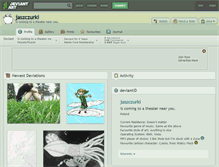 Tablet Screenshot of jaszczurki.deviantart.com