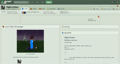 Desktop Screenshot of nightwhisker.deviantart.com