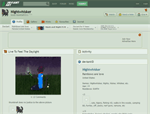 Tablet Screenshot of nightwhisker.deviantart.com