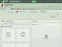 Tablet Screenshot of lespion1944.deviantart.com