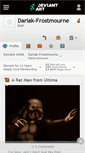 Mobile Screenshot of dariak-frostmourne.deviantart.com