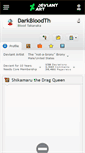 Mobile Screenshot of darkbloodth.deviantart.com