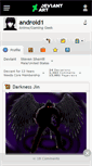 Mobile Screenshot of android1.deviantart.com