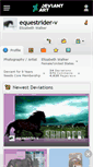 Mobile Screenshot of equestrider-v.deviantart.com