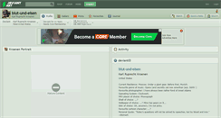 Desktop Screenshot of blut-und-eisen.deviantart.com