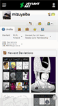 Mobile Screenshot of mizuyaiba.deviantart.com