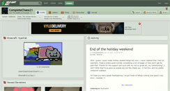 Desktop Screenshot of completechaos21.deviantart.com
