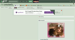 Desktop Screenshot of lovely-roseth.deviantart.com