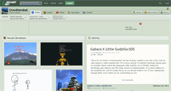 Desktop Screenshot of crowtherobot.deviantart.com