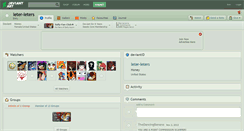 Desktop Screenshot of leter-leters.deviantart.com