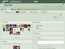 Tablet Screenshot of leter-leters.deviantart.com