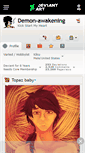 Mobile Screenshot of demon-awakening.deviantart.com