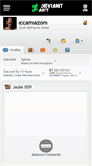 Mobile Screenshot of ccamazon.deviantart.com