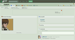 Desktop Screenshot of hyasinth.deviantart.com