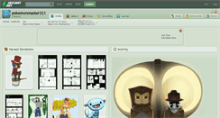 Desktop Screenshot of pokemonmaster321.deviantart.com