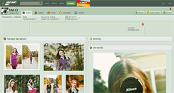 Desktop Screenshot of hhh13.deviantart.com