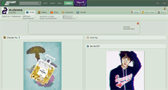 Desktop Screenshot of m-chrome.deviantart.com