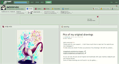Desktop Screenshot of jack666rulez.deviantart.com