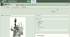 Desktop Screenshot of doggerman.deviantart.com