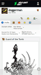 Mobile Screenshot of doggerman.deviantart.com