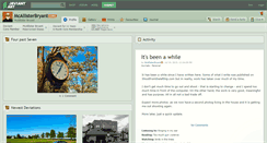 Desktop Screenshot of mcallisterbryant.deviantart.com