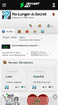 Mobile Screenshot of no-longer-a-secret.deviantart.com
