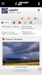 Mobile Screenshot of lakefx.deviantart.com