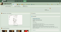 Desktop Screenshot of kingdomkeychan.deviantart.com